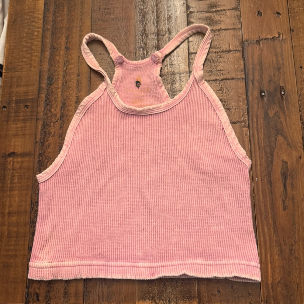 FREE PEOPLE‎ Ribbed Cropped Tank - Picture 2 of 5